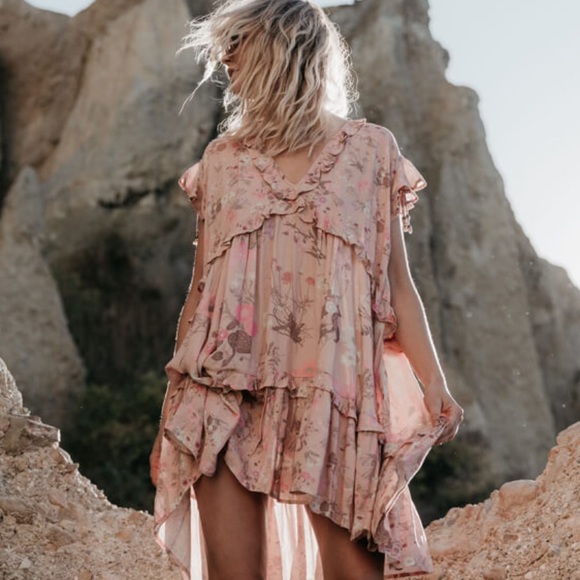 Spell & The Gypsy Collective Dresses & Skirts - Spell Wild Bloom Mini Dress Spell & The Gypsy Collective Dresses & Skirts - Spell Wild Bloom Mini Dress
